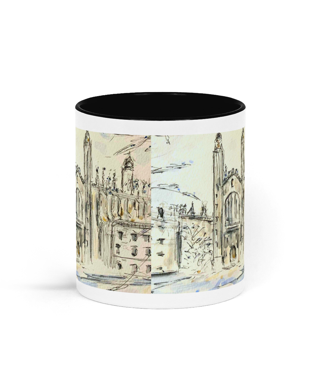 Mug with Kings College in the Snow