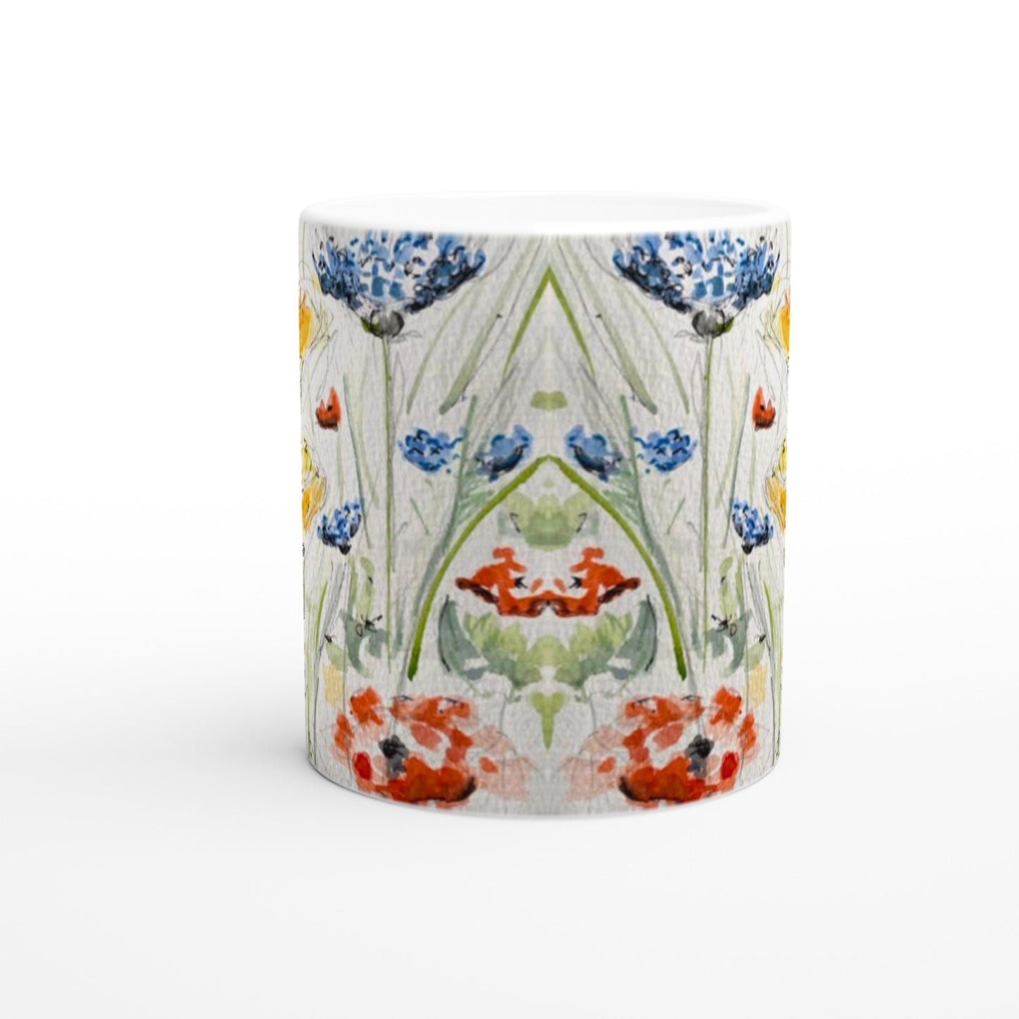 Mug Summer Meadow Flowers - Pocket of Art Mugs