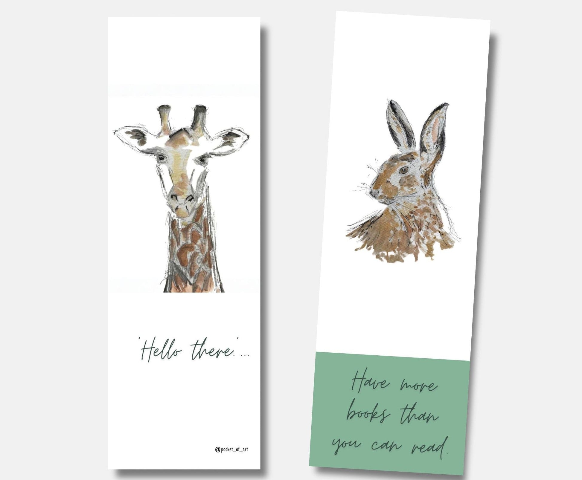 Bookmark Wildlife Pocket of Art