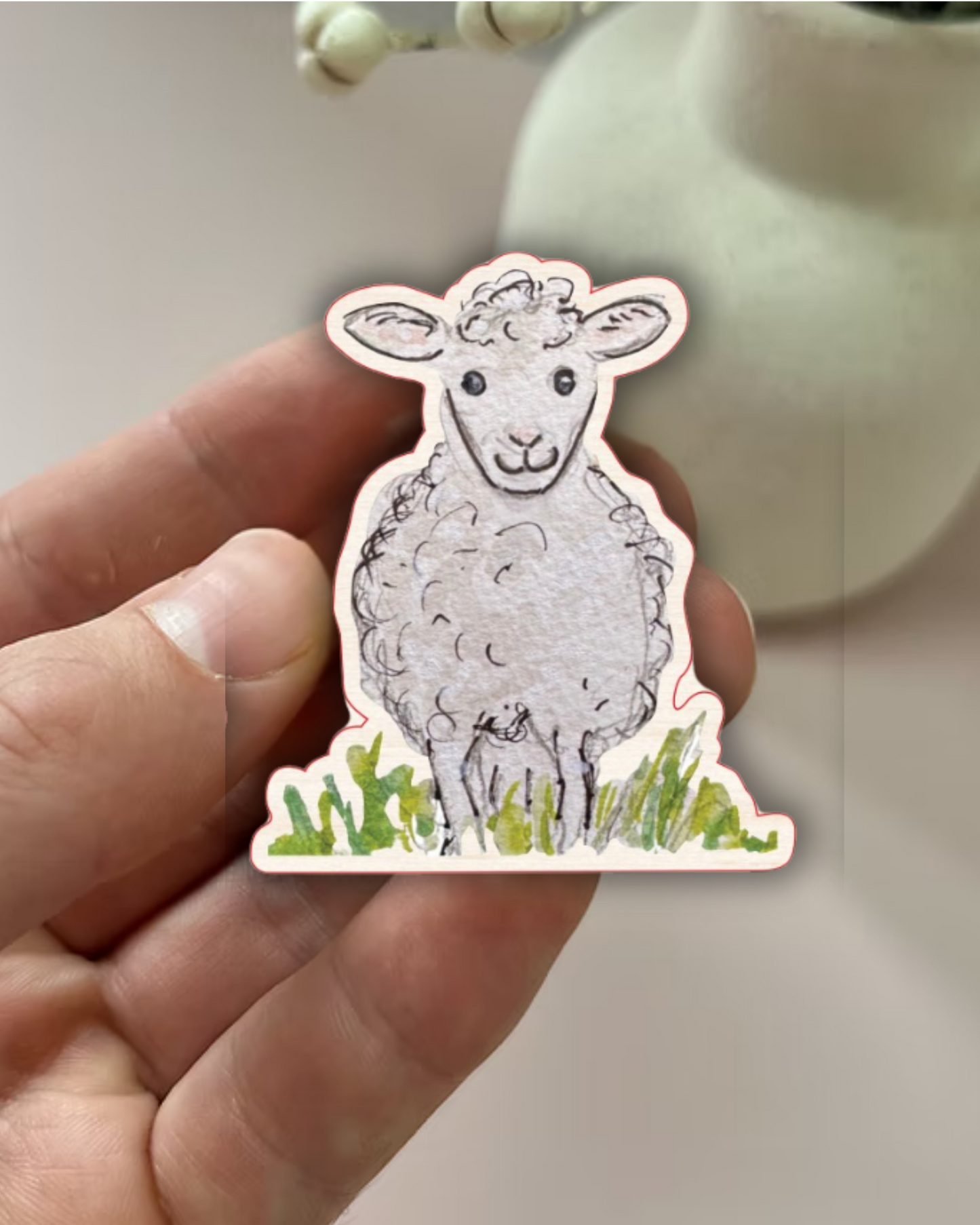 Sheep Magnet