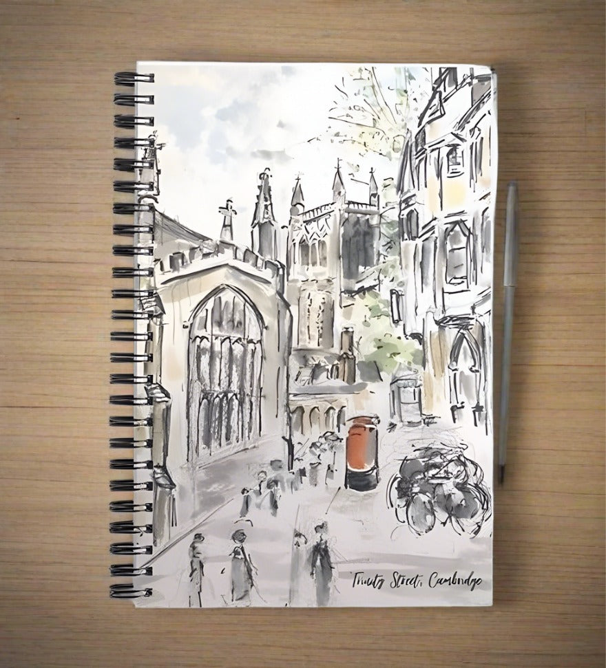 Notebook - Cambridge Scenes - Pocket of Art Gifts