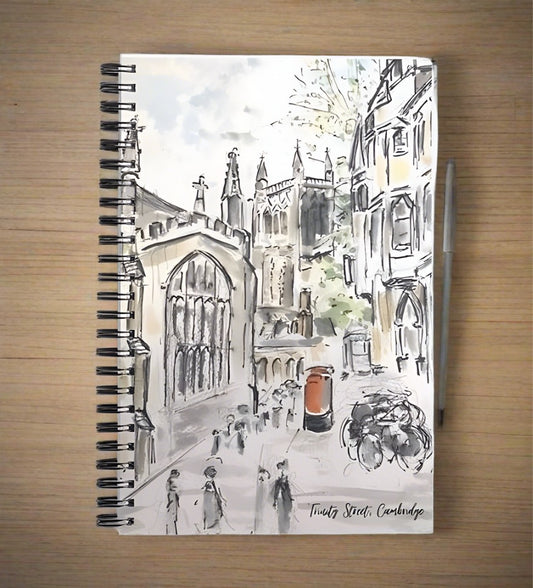 Notebook - Cambridge Scenes - Pocket of Art Gifts