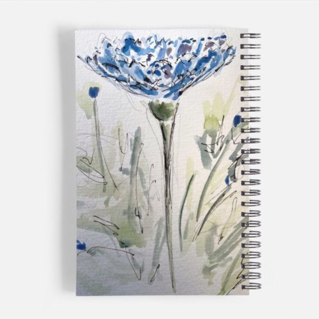 Notebook - Wild Meadow Flowers - Pocket of Art Gifts