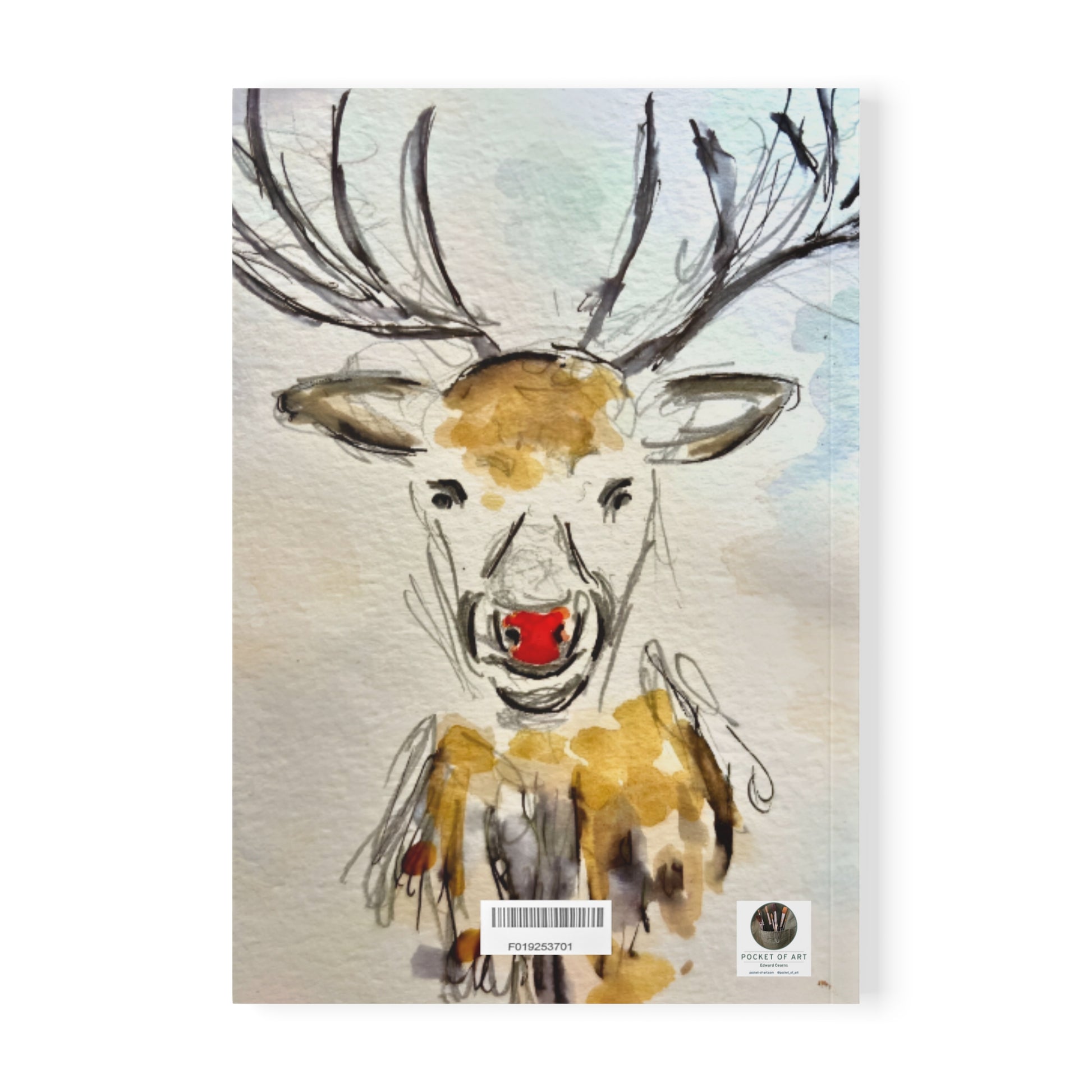 Notebook softcover A5 - Rudolph - Pocket of Art Paper products