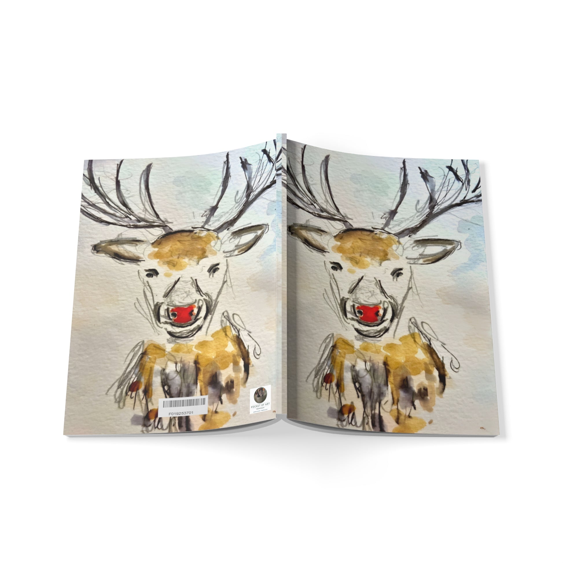 Notebook softcover A5 - Rudolph - Pocket of Art Paper products