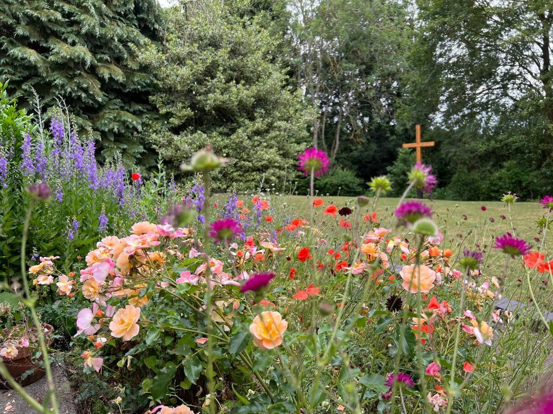 Pleshey Retreat Summer Garden - Pocket of Art Watercolour