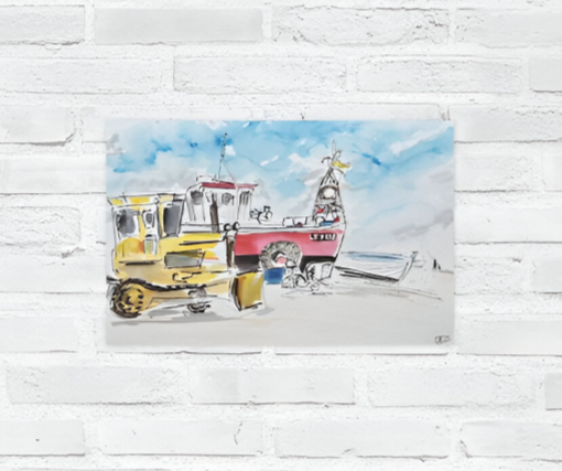 Poster Print - Aldeburgh by the sea - Pocket of Art Poster Print