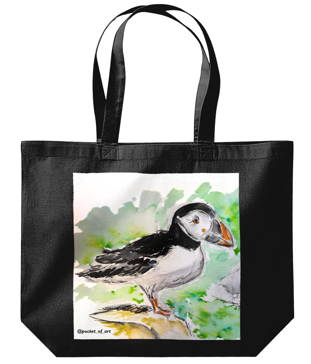 Tote Bag Puffin