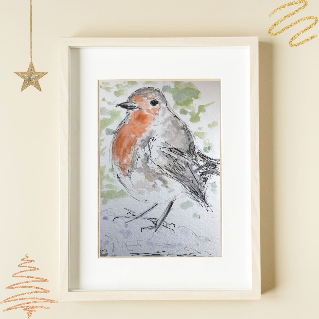 Robin Redbreast - Pocket of Art Watercolour