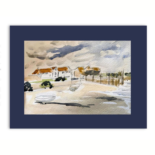 Norfolk Coast watercolour