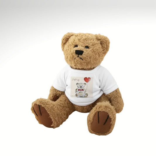 Teddy with Balloon Heart T-Shirt