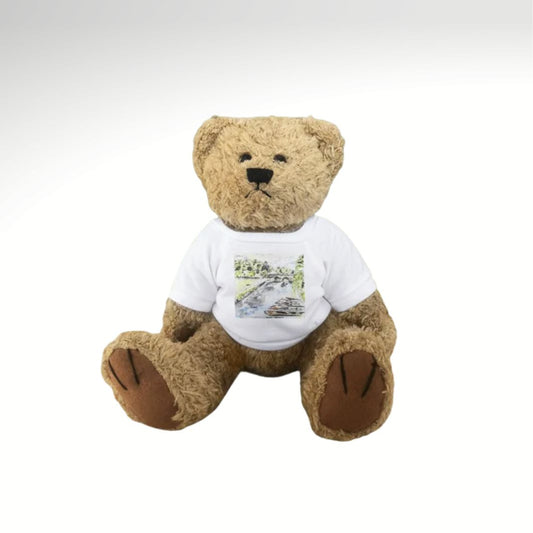 Teddy with Riverside Punts T-Shirt