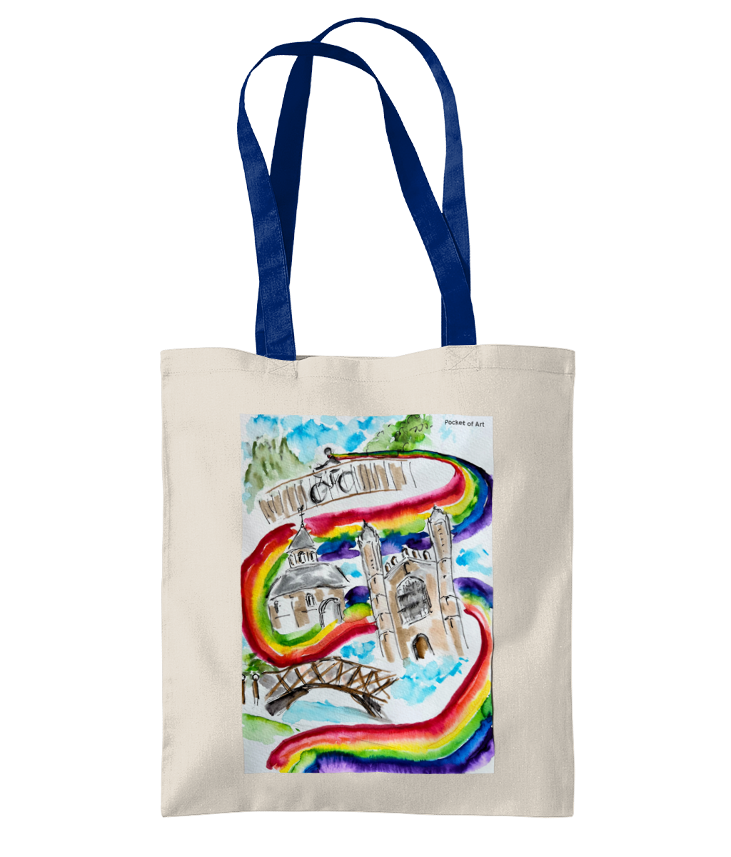 Tote Bag - Cambridge Pride - Pocket of Art Tote Bags