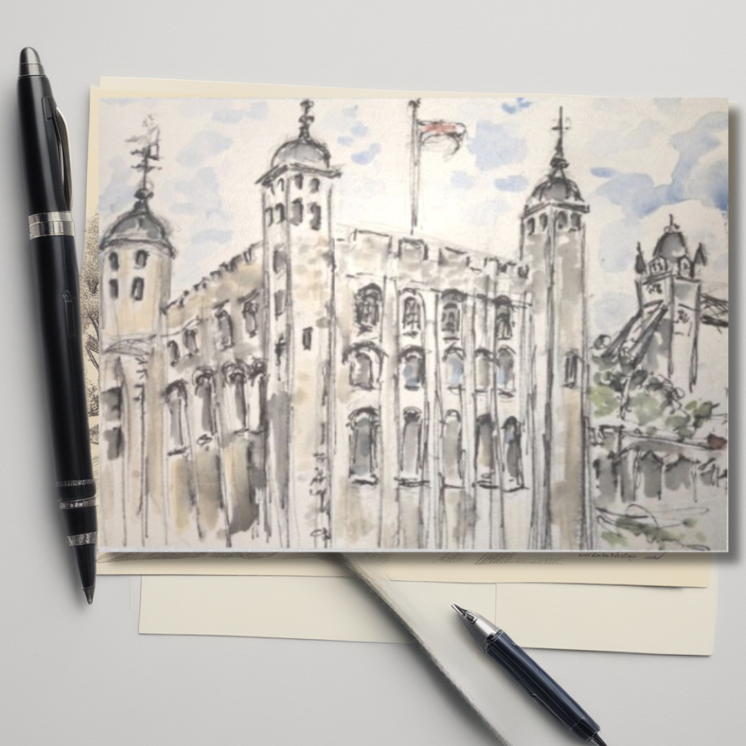 Tower of London Postcard - Pocket of Art Postcard