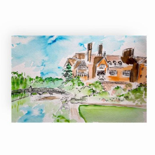 Trinity Hall Postcard - Pocket of Art Greetings Card