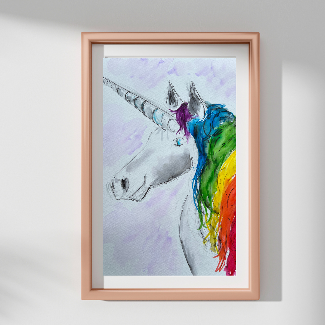 Unicorn - Pocket of Art Watercolour