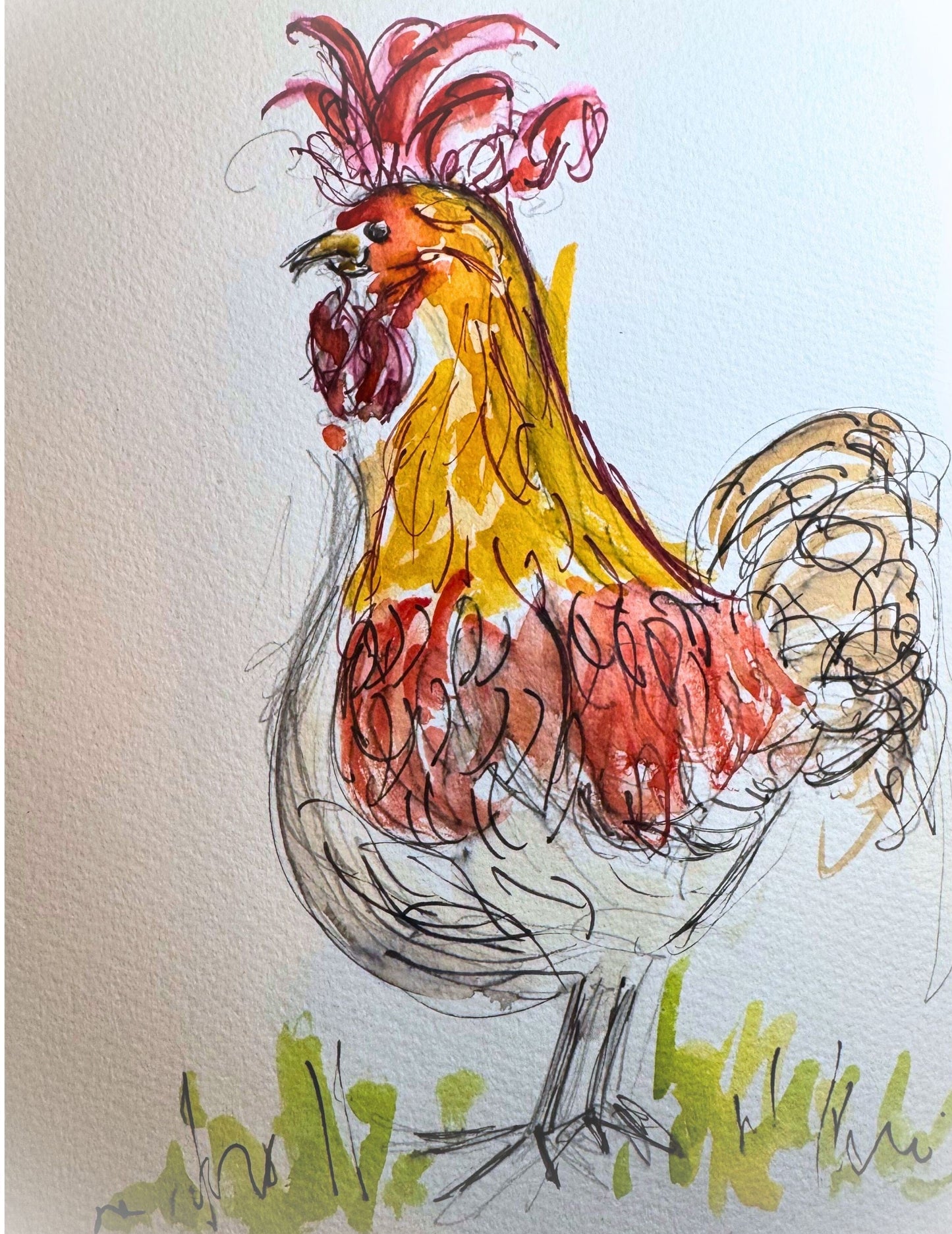 Mr. Cockerel Pocket of Art