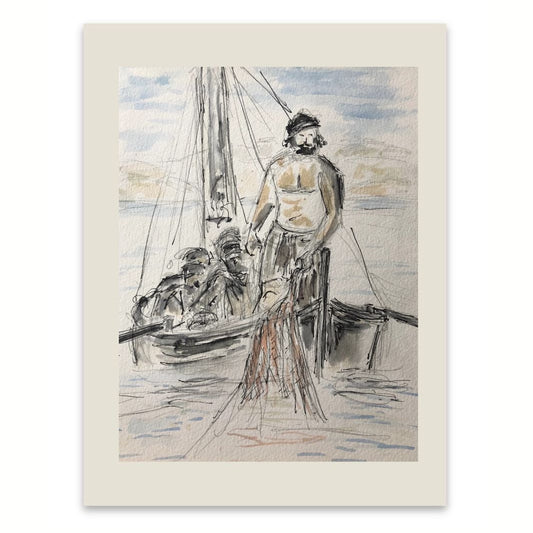 Fishermen with Peter