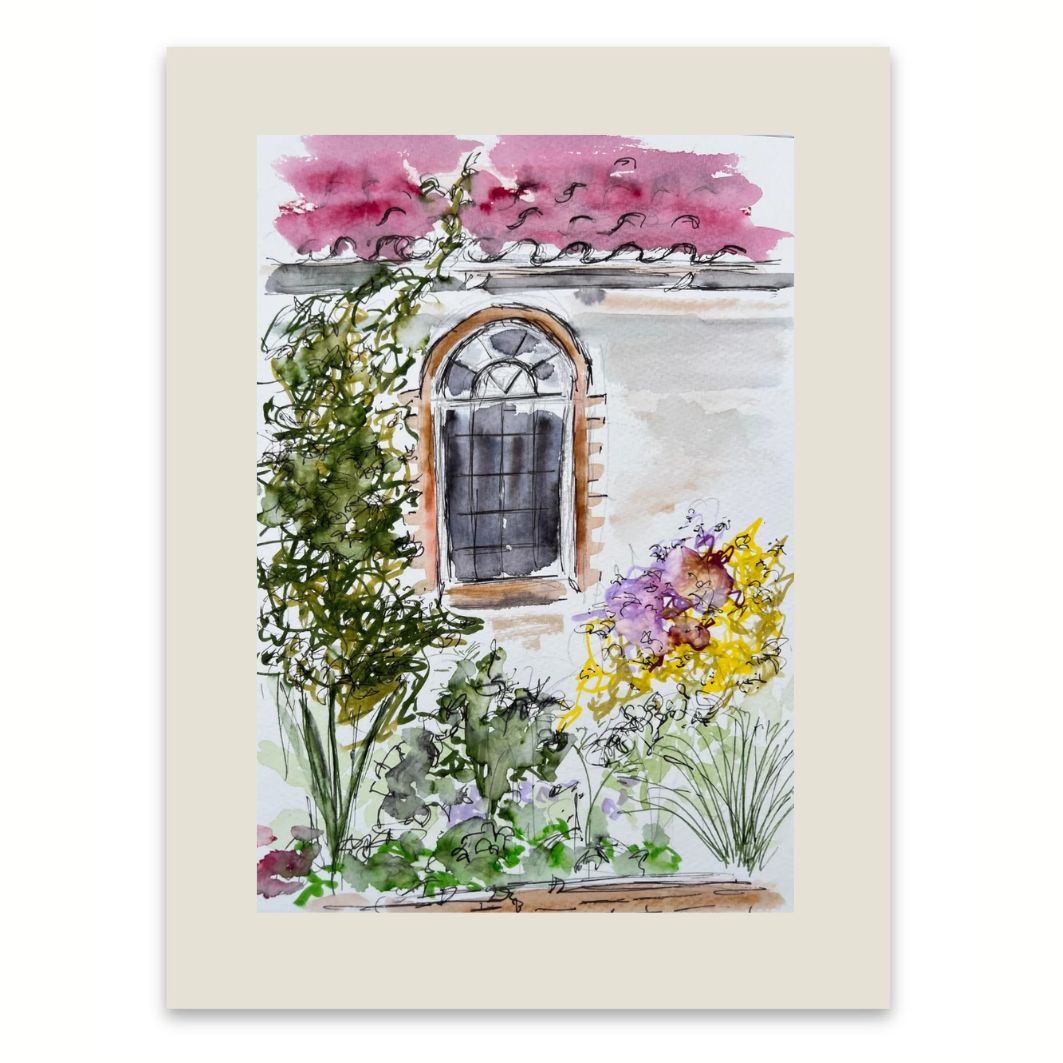 Summer Retreatm watercolour