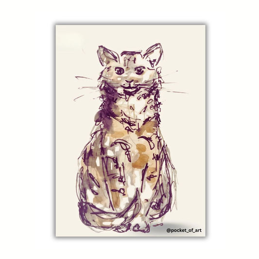 Petite Cat Print