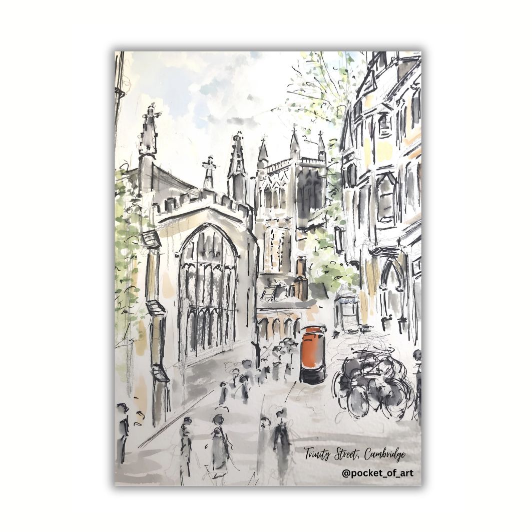 Trinity St, Cambridge Print