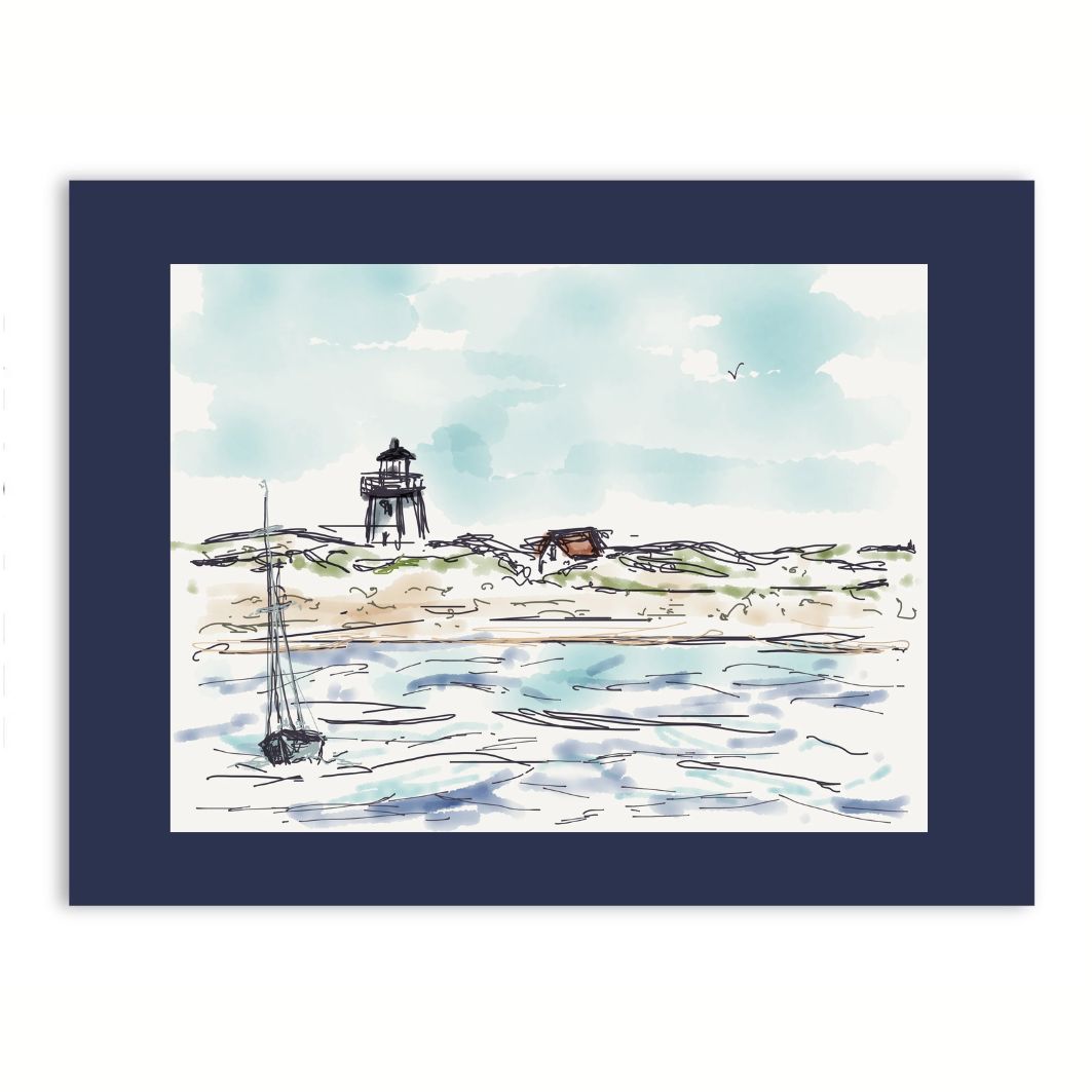 Cape Cod in digital art