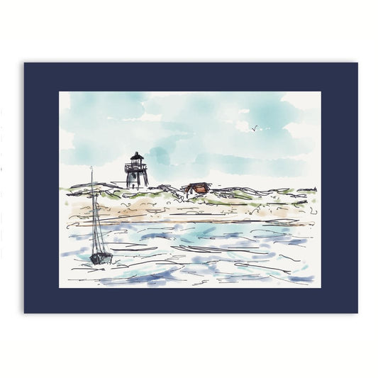 Cape Cod in digital art