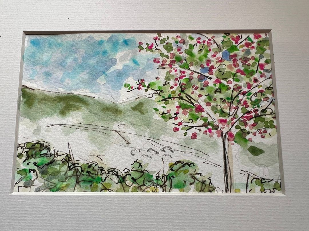 Welsh landscape - Pocket of Art Watercolour