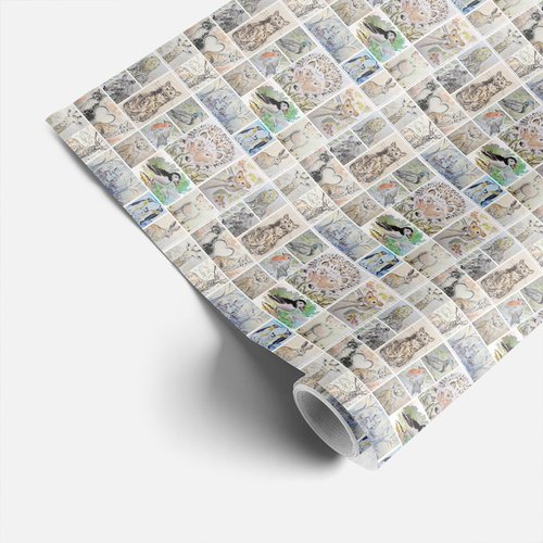 Wrapping Paper Wildlife - Pocket of Art Gifts