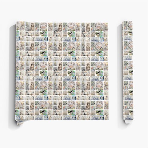 Wrapping Paper Wildlife - Pocket of Art Gifts