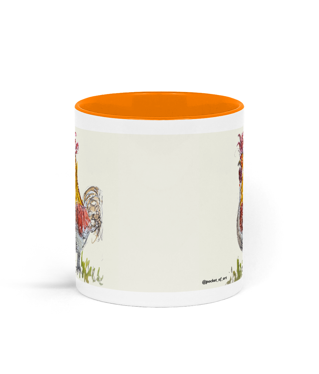 Mug with Mr. Cockerel
