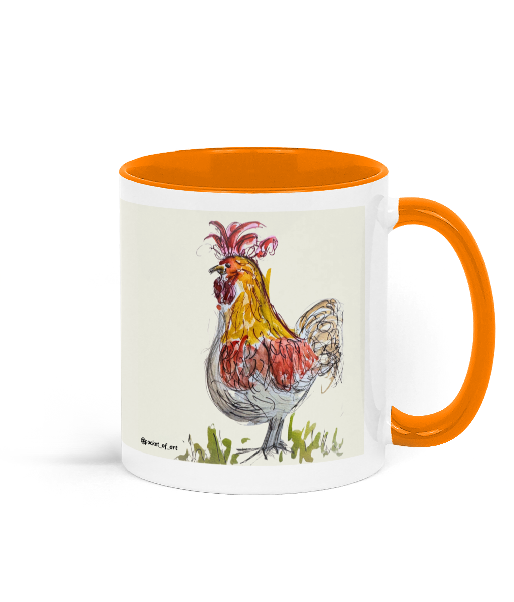 Mug with Mr. Cockerel