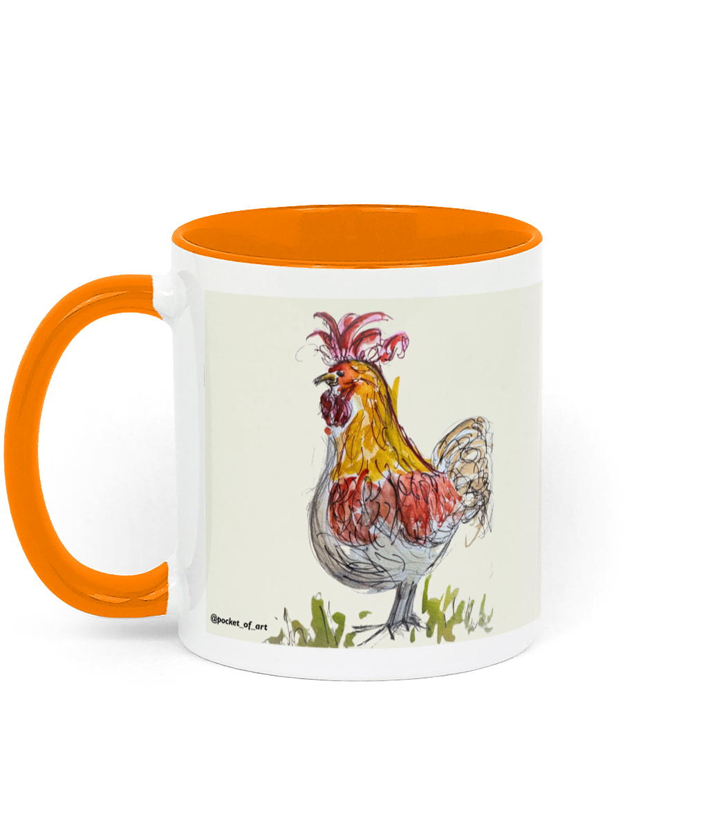 Mug with Mr. Cockerel