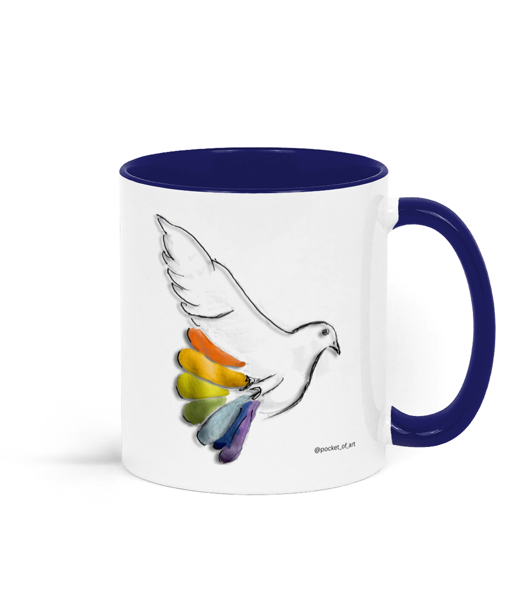 Mug with Dove