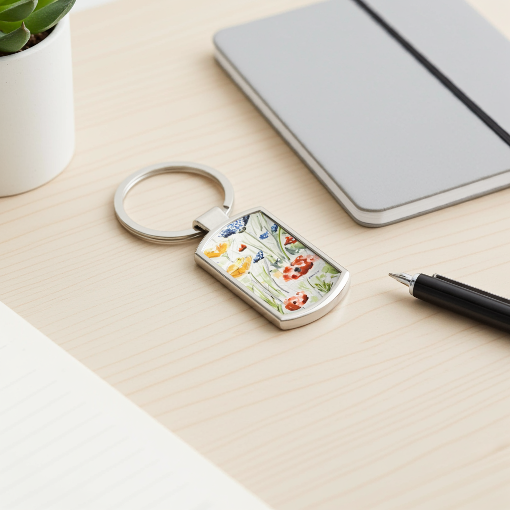 Summer Meadow Keyring
