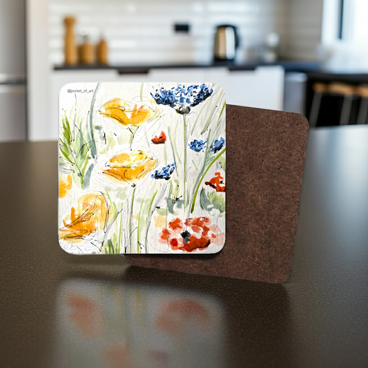 Artistic Coaster Wild Meadow