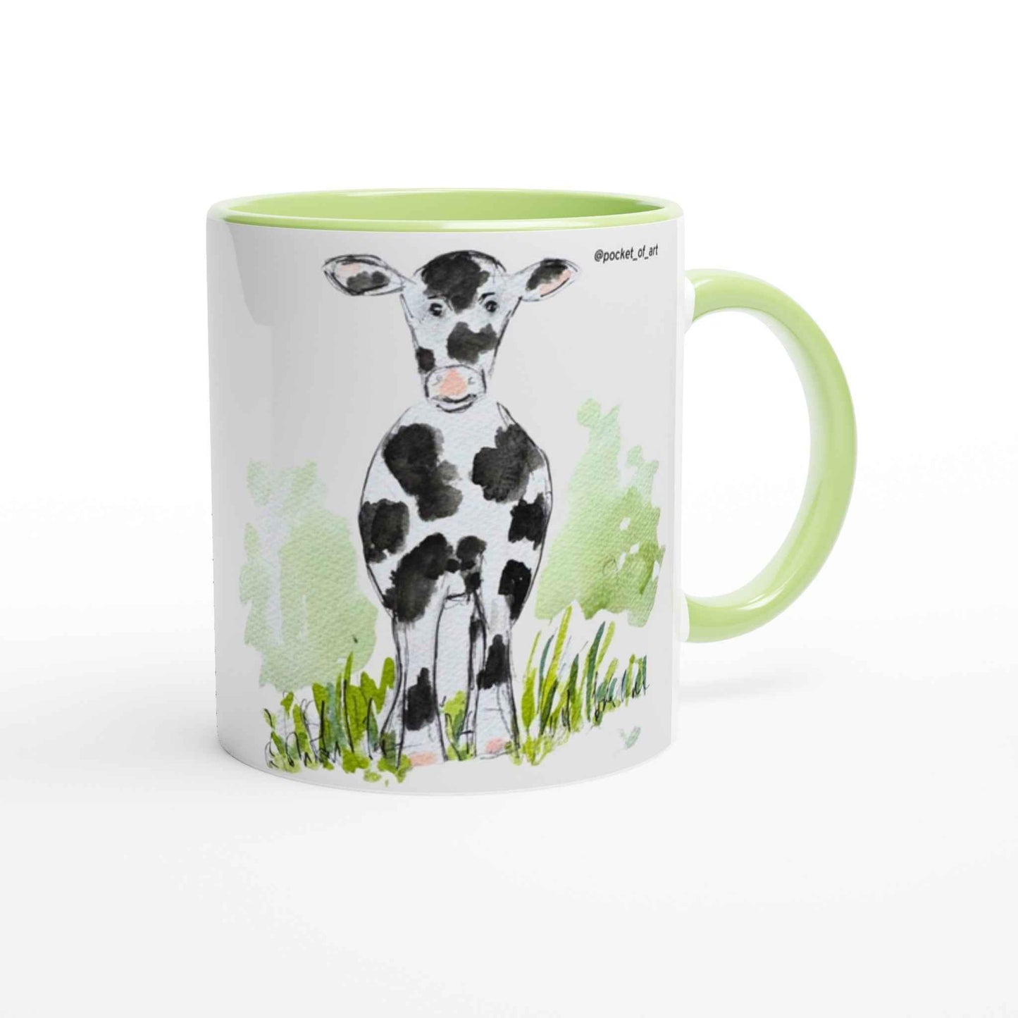 Mug with Spring Calf artwork