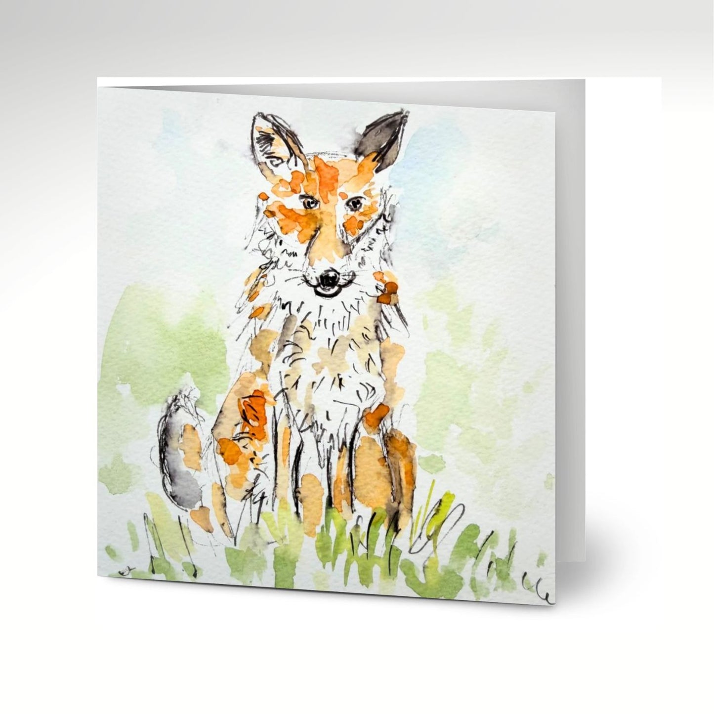 Intelligent Fox Greeting Cards (Pack of 10) with Envelopes