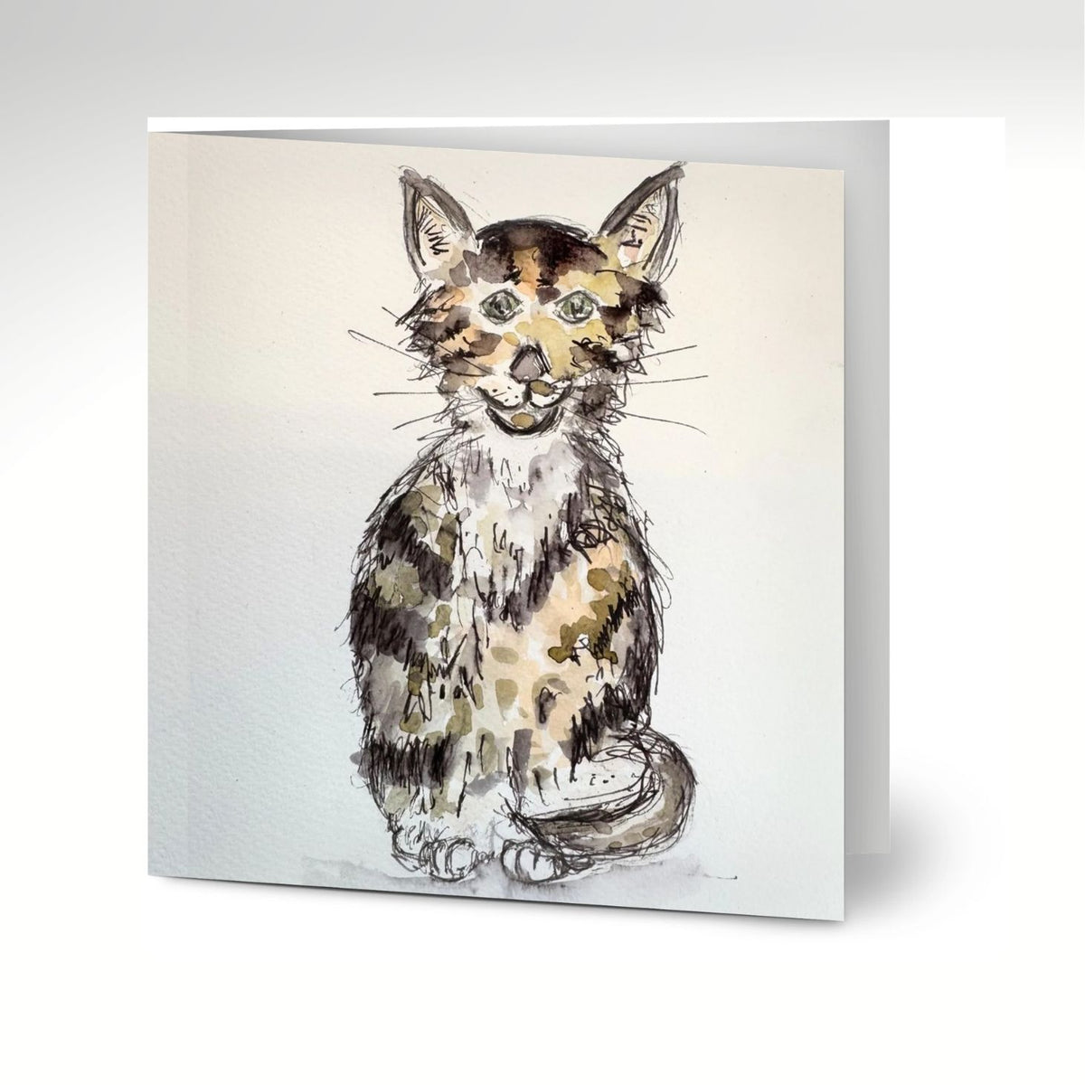 Tabby Cat Greeting Cards (Pack of 10) with Envelopes