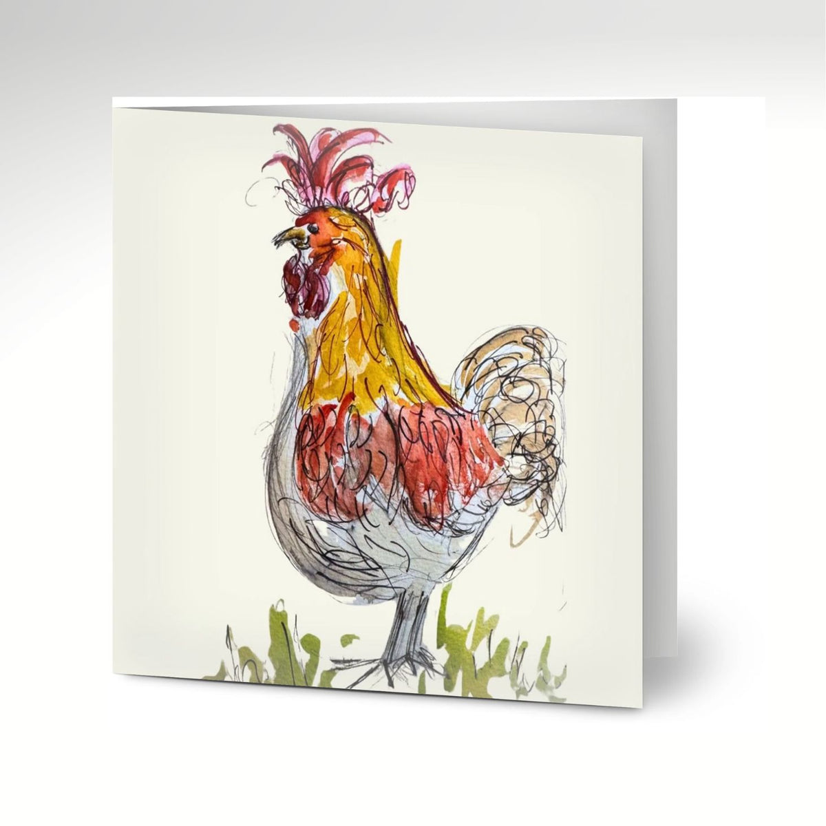 Mr. Cockerel Greeting Cards (Pack of 10) with Envelopes
