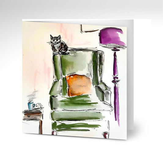 Mia Greeting Cards (Pack of 10) with Envelopes