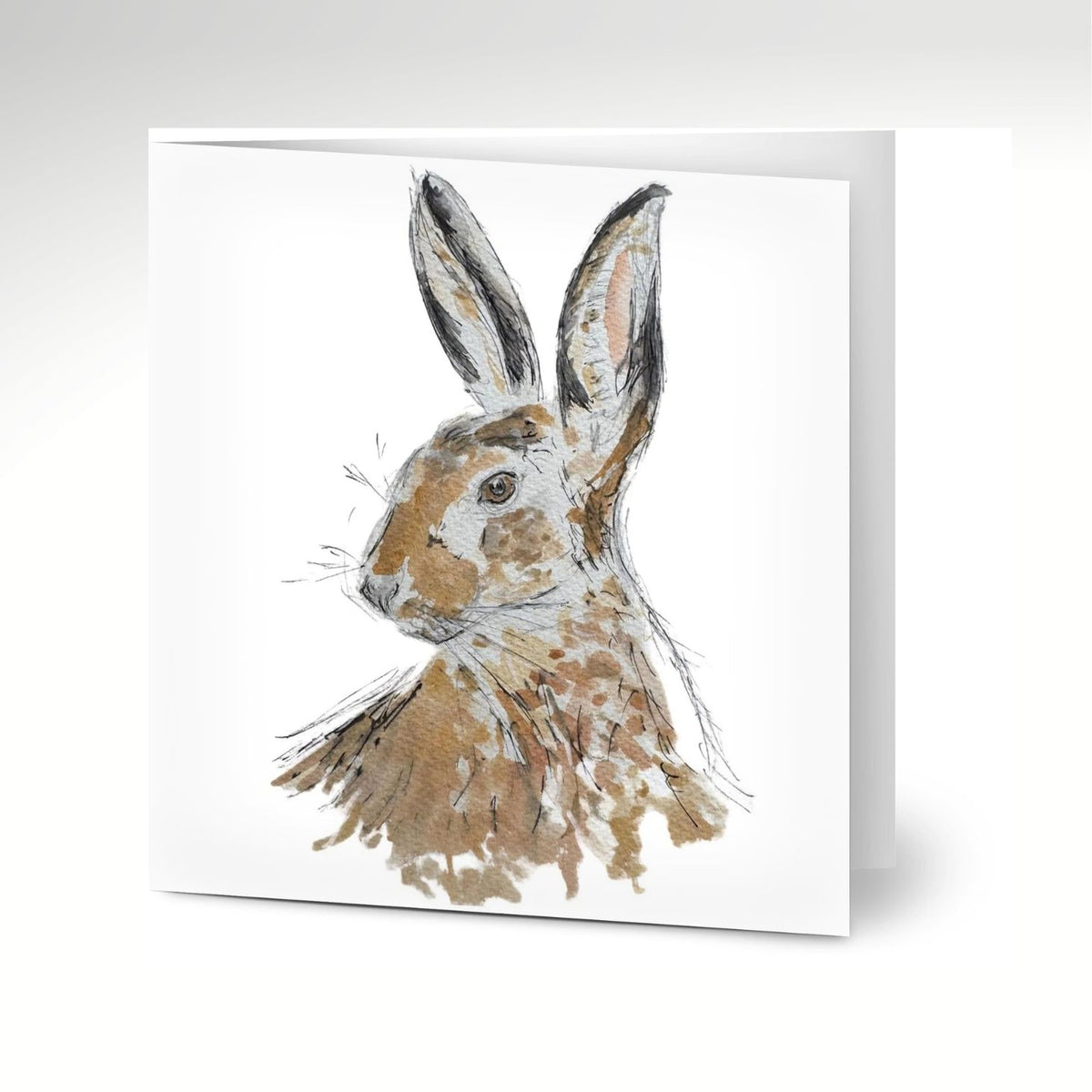 Hare Greeting Cards x 10