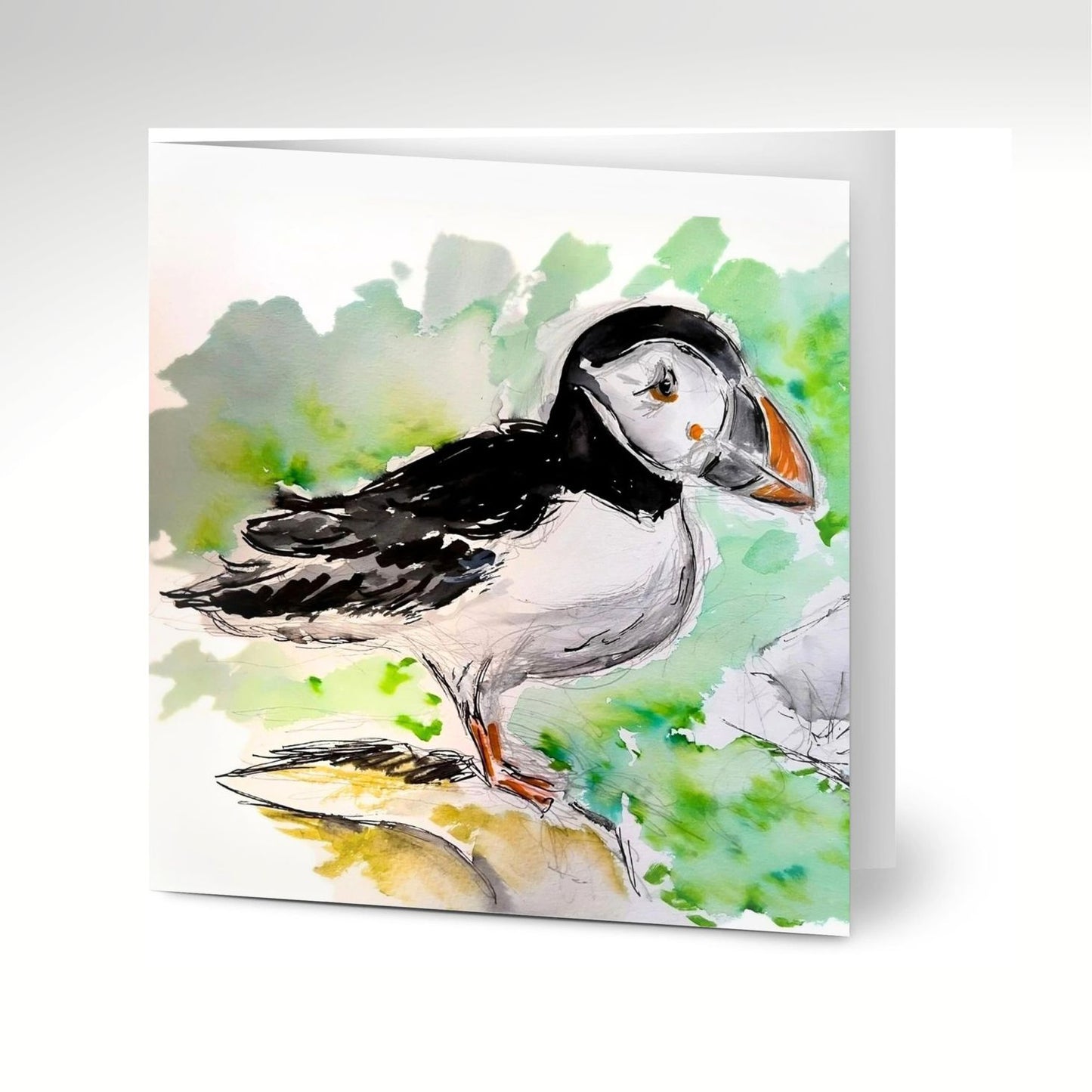 Puffin Greeting Cards (Pack of 10) with Envelopes