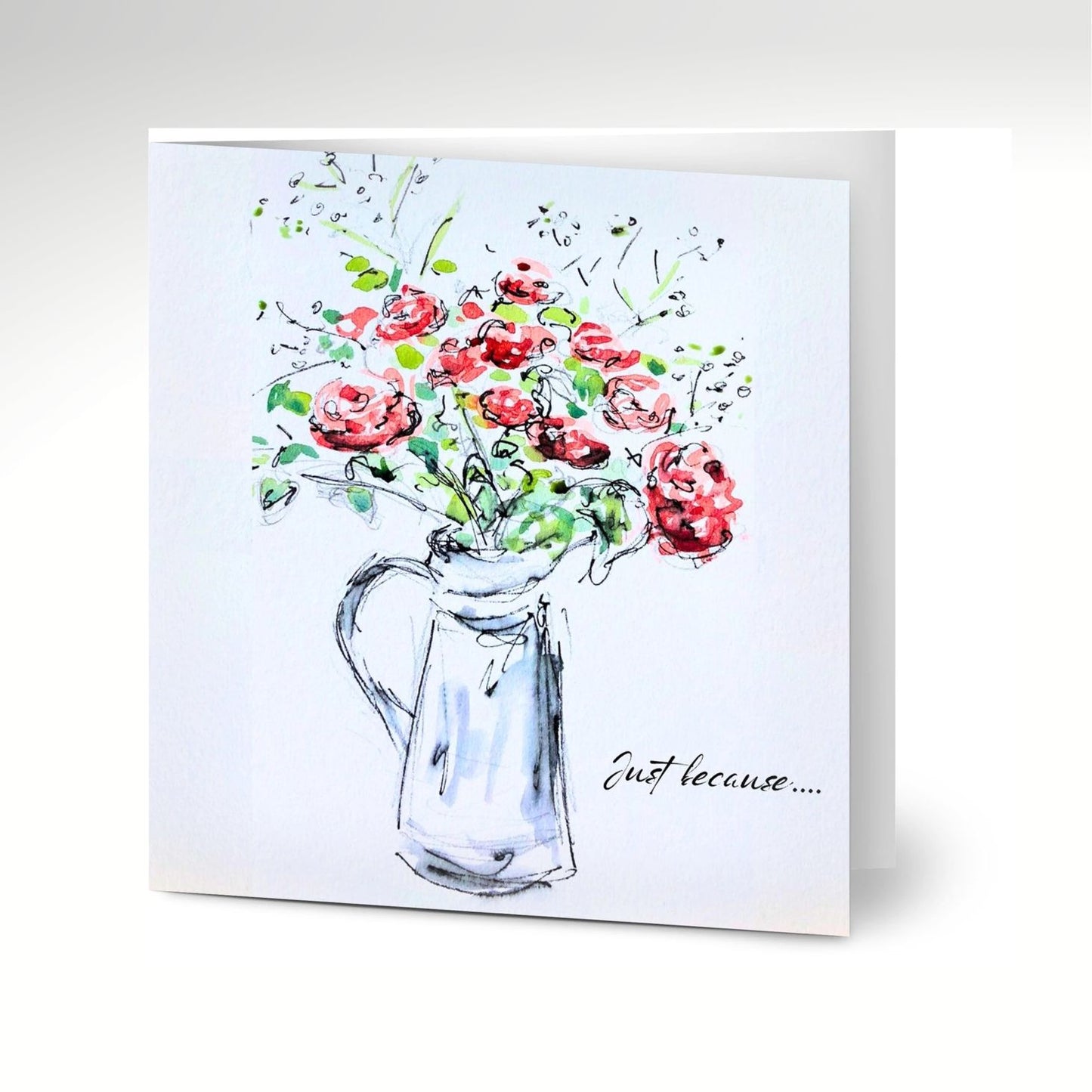 Just because.. Greeting Cards x 10