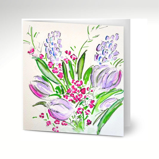 Morning Bloom Greeting Cards x 10