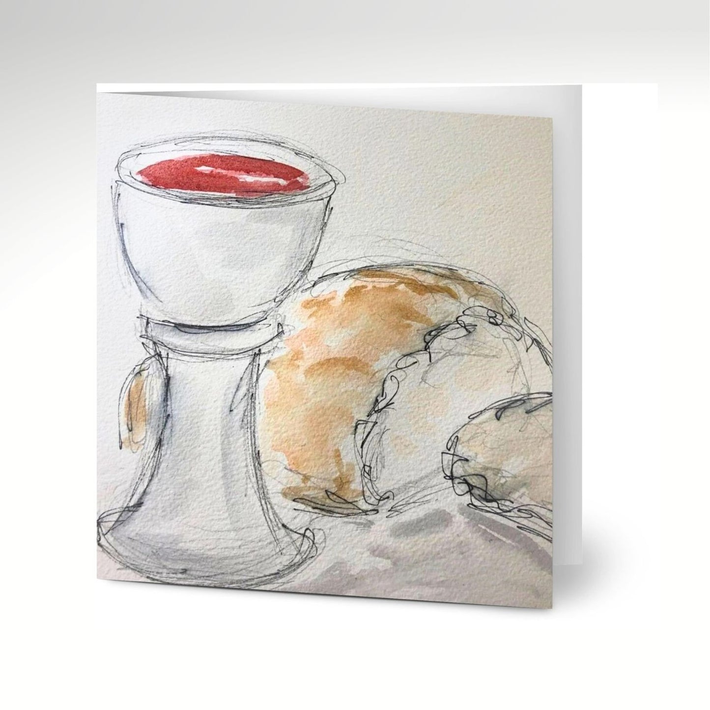 The Eucharist Cards (Pack of 10) with Envelopes