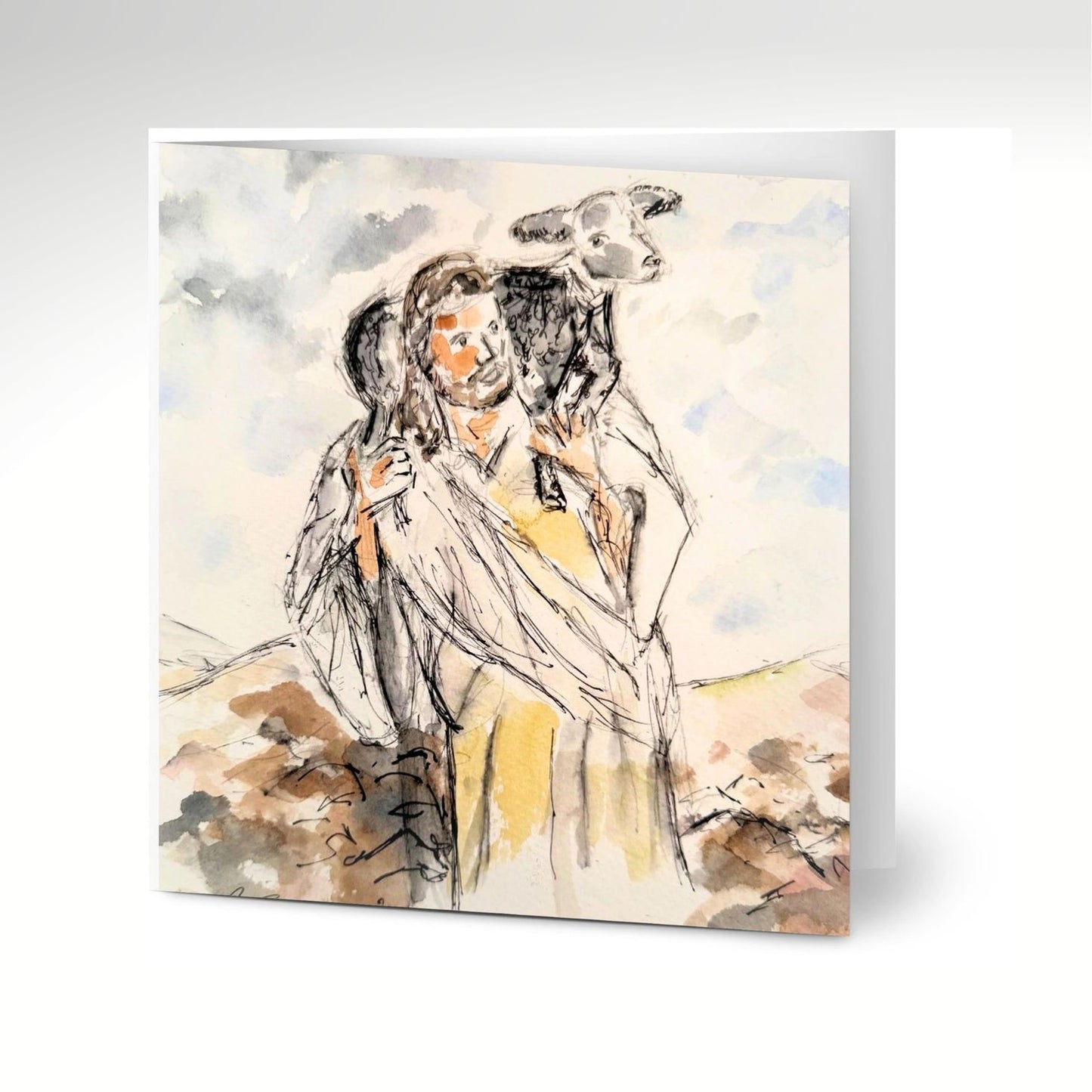 The Good Shepherd Greeting Cards x 10