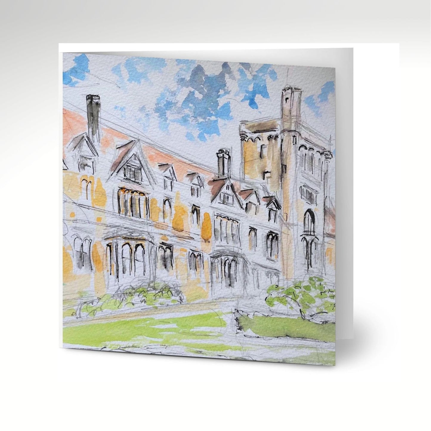 Girton College, Cambridge Greeting Cards x 10