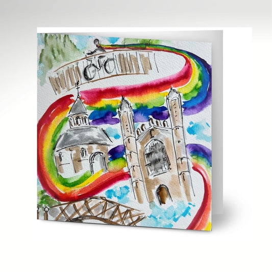 Rainbow Cambridge Greeting Cards (Pack of 10) with Envelopes