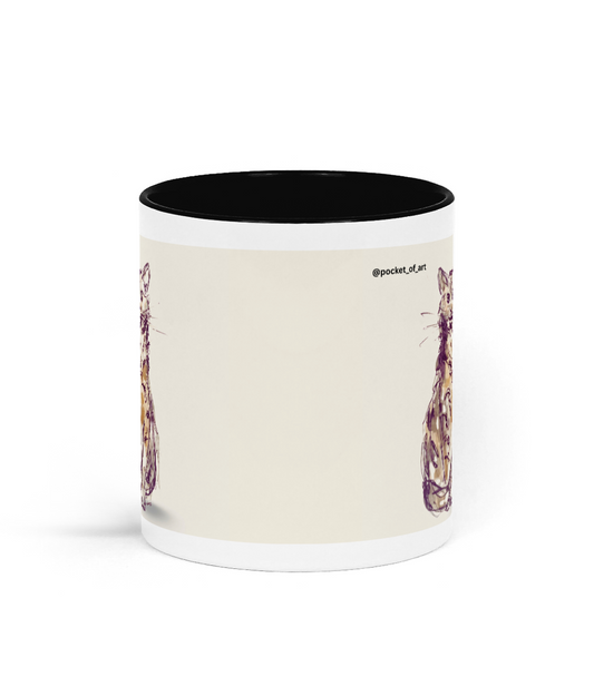 Mug with Petite Cat